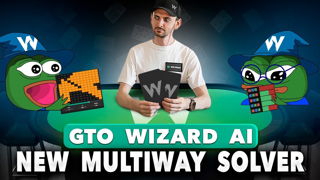 🤖 GTO Wizard AI: New 3-Way Solver !
