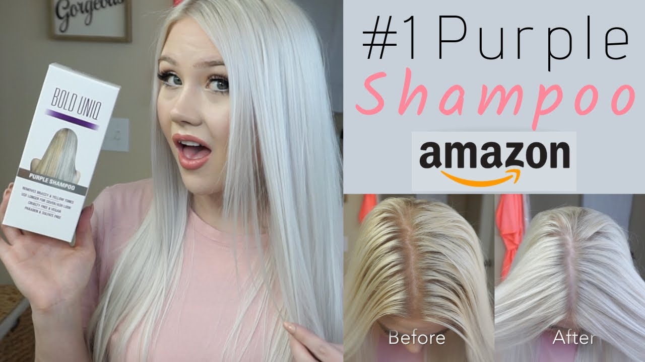 TESTING #1 RATED PURPLE SHAMPOO ON AMAZON | BOLD UNIQ