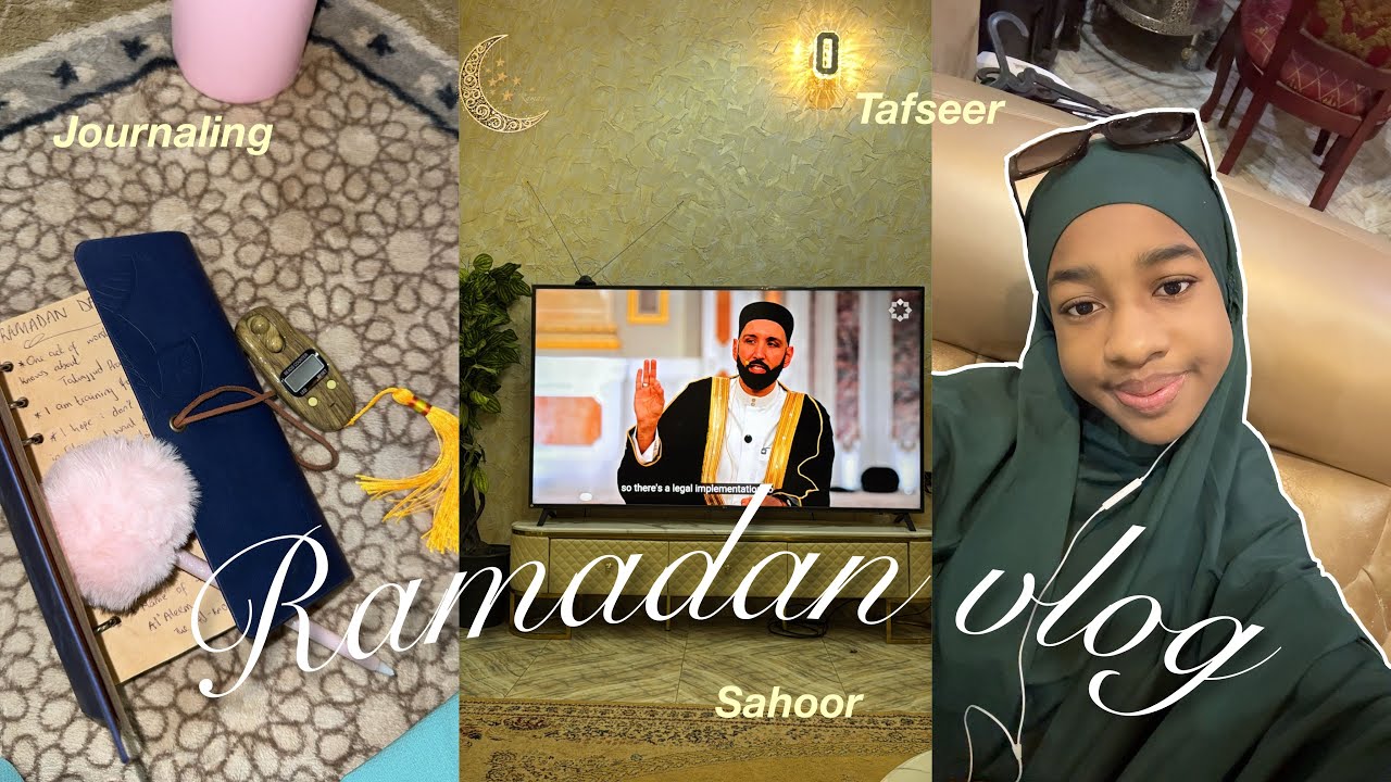 Ramadan vlog (day one)🤍