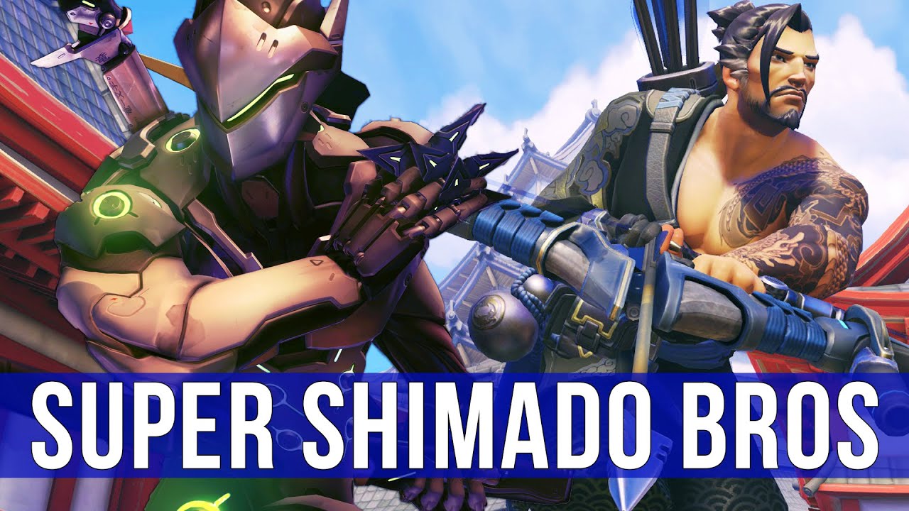 Overwatch Brawl Gameplay: Super Shimado Bros! (Genji & Hanzo)