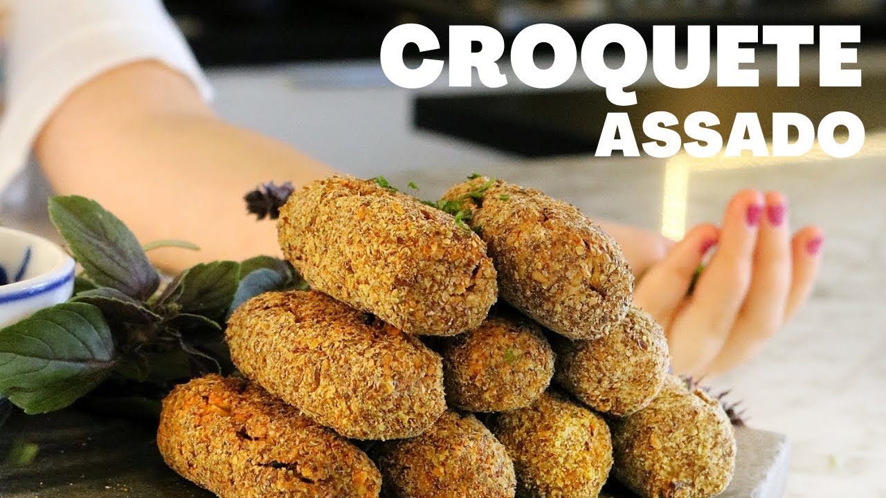 CROQUETE DE CARNE SAUDÁVEL