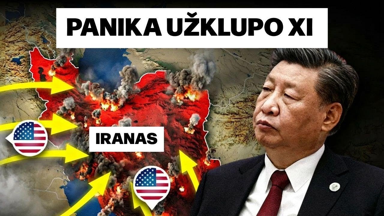 Kinijos kariuomenę supurtė žiauri pamoka iš Irano – Si Dzinpingas liko be žado