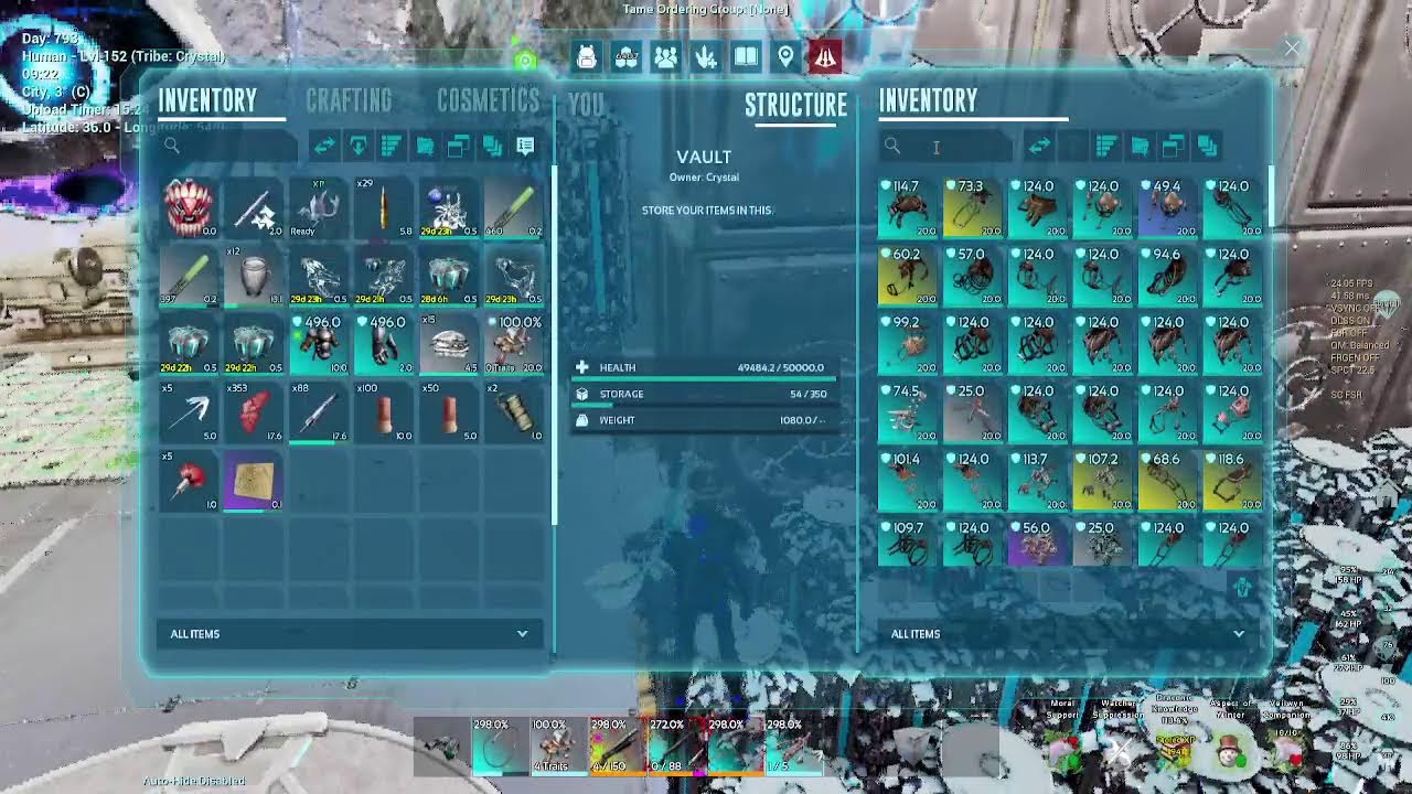 Ark - Small Tribe- Lost Colony -Building   -.-