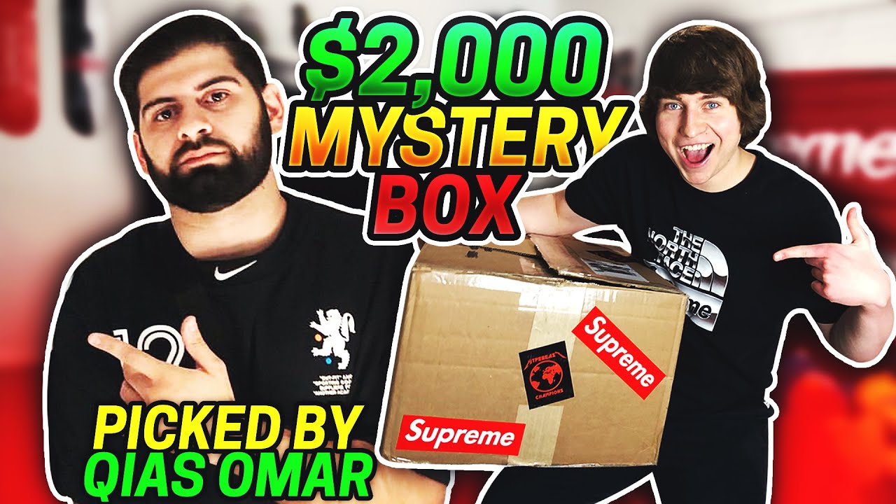 QIAS BUYS ME A $2,000 HYPEBEAST MYSTERY BOX (GIVEAWAY!)