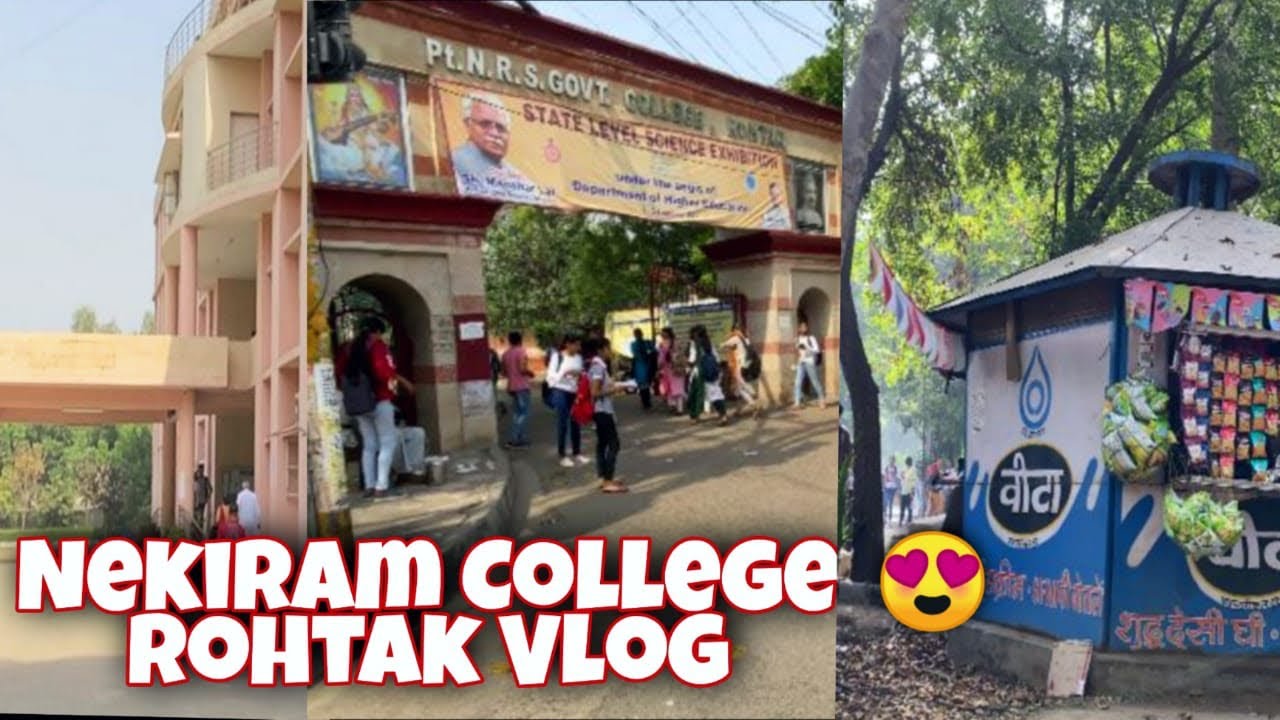 Nekiram College Rohtak Vlog|| All College Departments 😍||Anuj AJ Vlogs|| #vlogs #nekiramcollege
