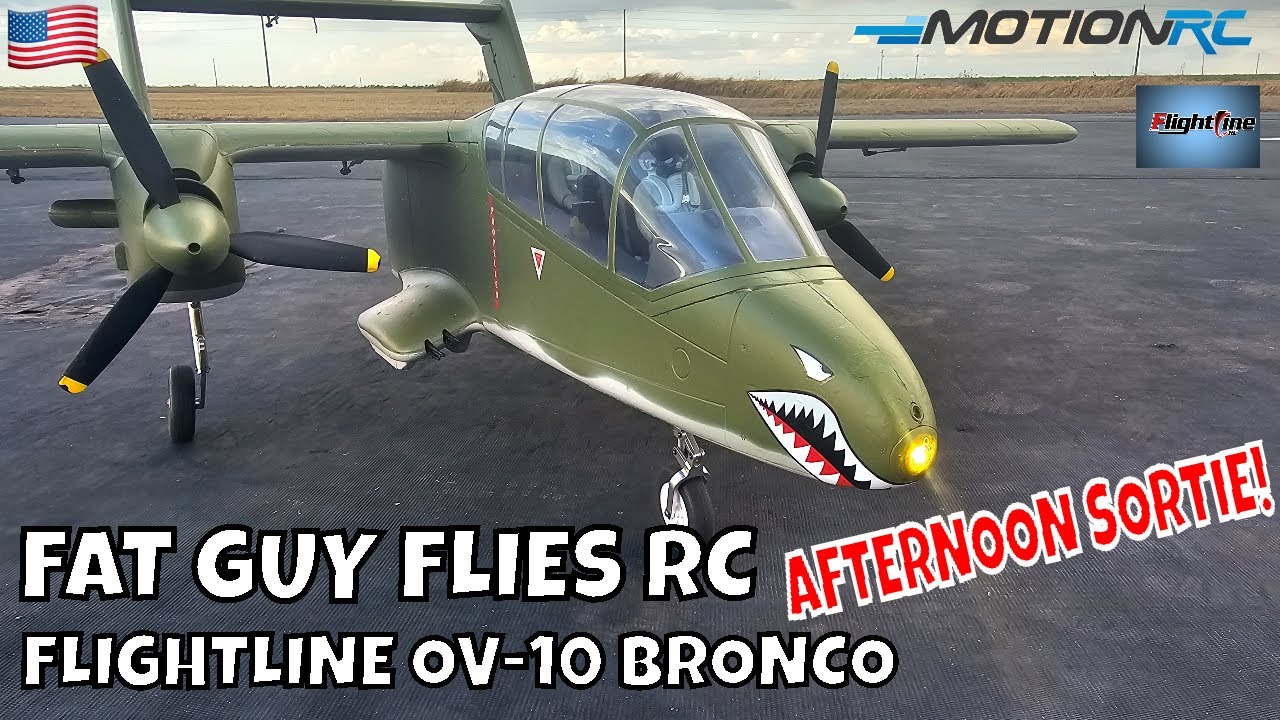 FLIGHTLINE OV-10 BRONCO AFTERNOON SORTIE by FGFRC #aviation #airplane
