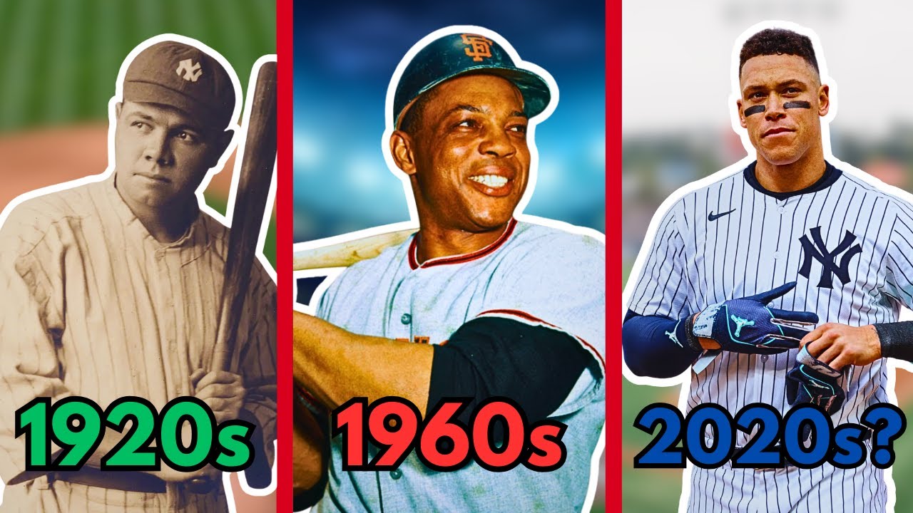 The GREATEST MLB Player from EVERY Decade (1870s-2020s)