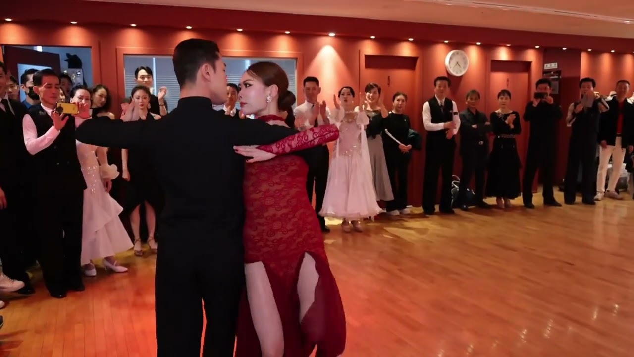 스파지오단자 3주년 파티 선수시범 이재환&오경민 Tango Showdance