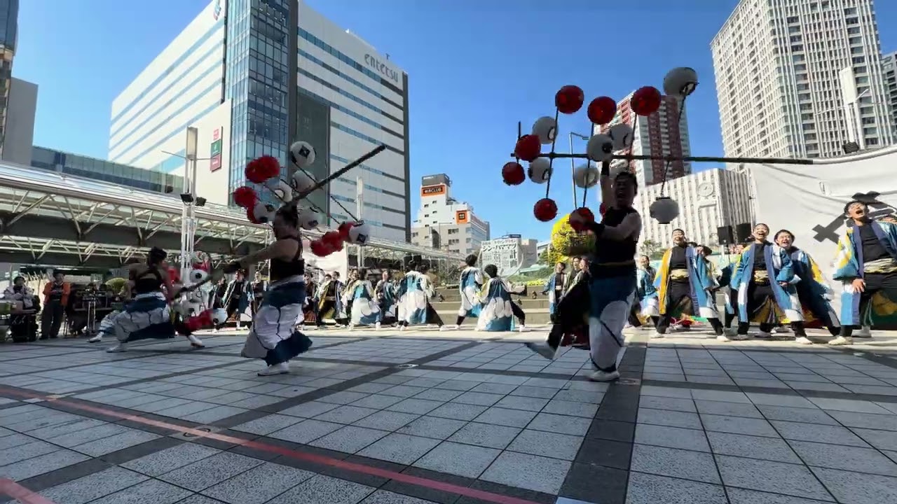 虹彩よさこい2026 『心纏い』さん　キタラ会場