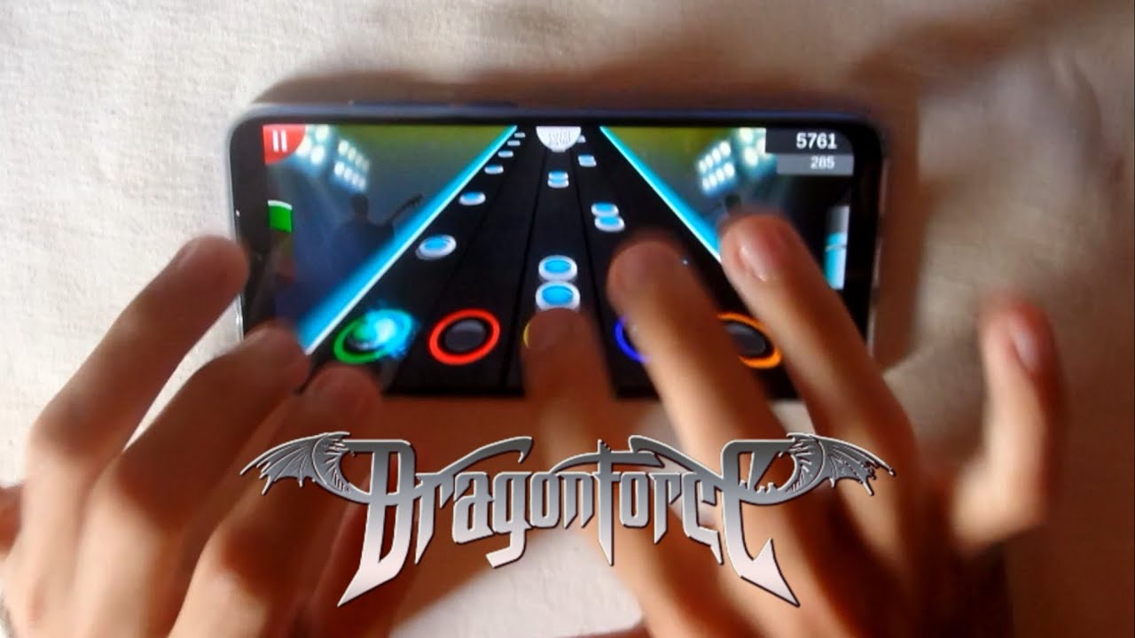 😠 FÚRIA NOS DEDOS | Fury Of The Storm - Dragonforce | HARD FC 100% - Mostrando Mãos | GF Mobile