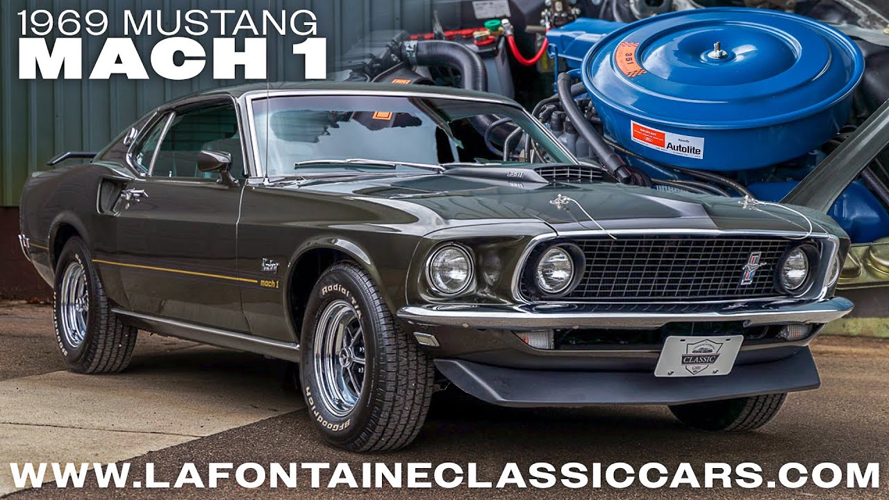 1969 Ford Mustang Mach 1 Black Jade Review