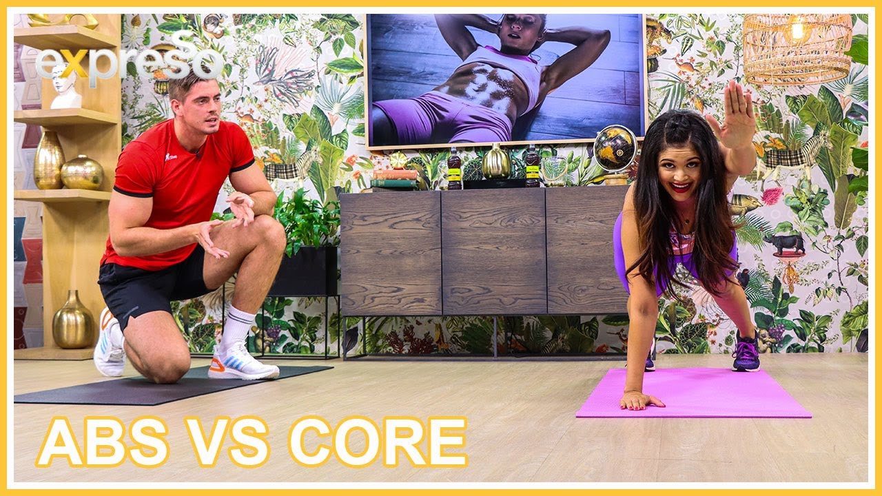 Abs vs Core with Heinrich Basson | Expresso Show Fitness