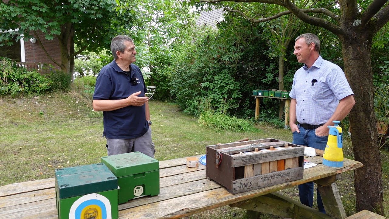 Betrieb der Inselbelegstellen - zu Besuch bei Horst Sch&auml;fer, Kreisimkerverein Hannover