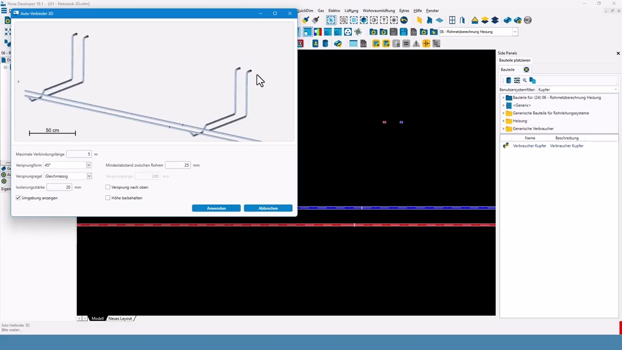 NeuesIN zur Version 19-1 - 06 - Berechnung 3D Heizung