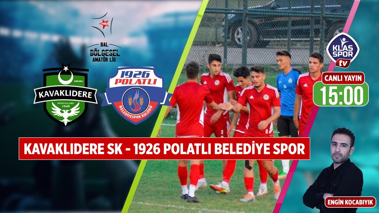 Kavaklıderespor - 1926 Polatlı Belediyespor (CANLI) ᴴᴰ