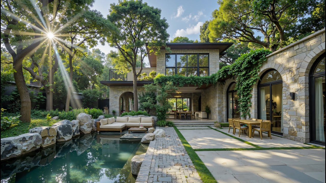 Relaxing Morning Jazz Music - Smooth Melodies in a Sunny , Breezy Mediterranean Garden