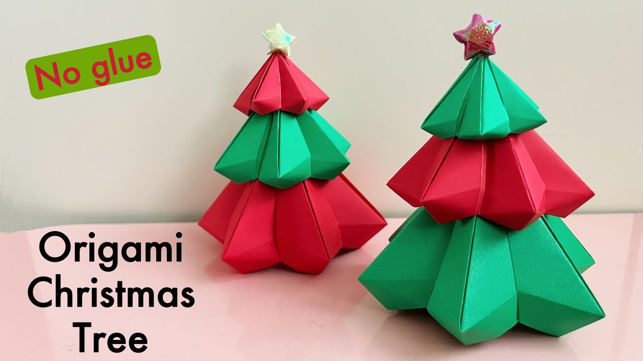 Origami Christmas Tree/ Easy Paper Christmas Tree