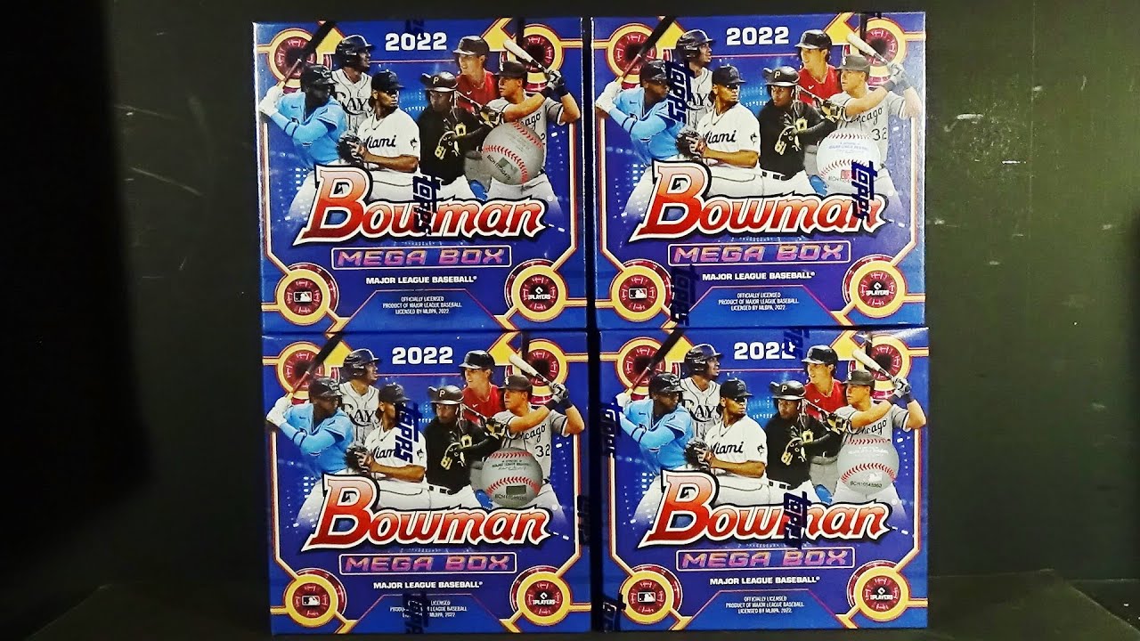 2022 Bowman Mega Baseball 4 Box Break! THANKS A LOT TOPPS!!