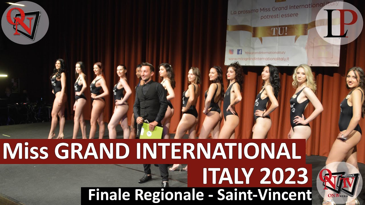 Miss GRAND INTERNATIONAL ITALY 2023 - Finale Regionale