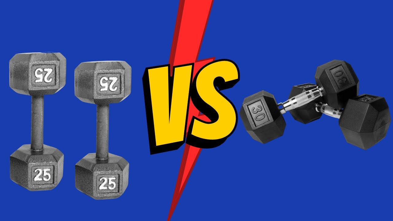 Metal VS Rubber Dumbbells, Which are Better?