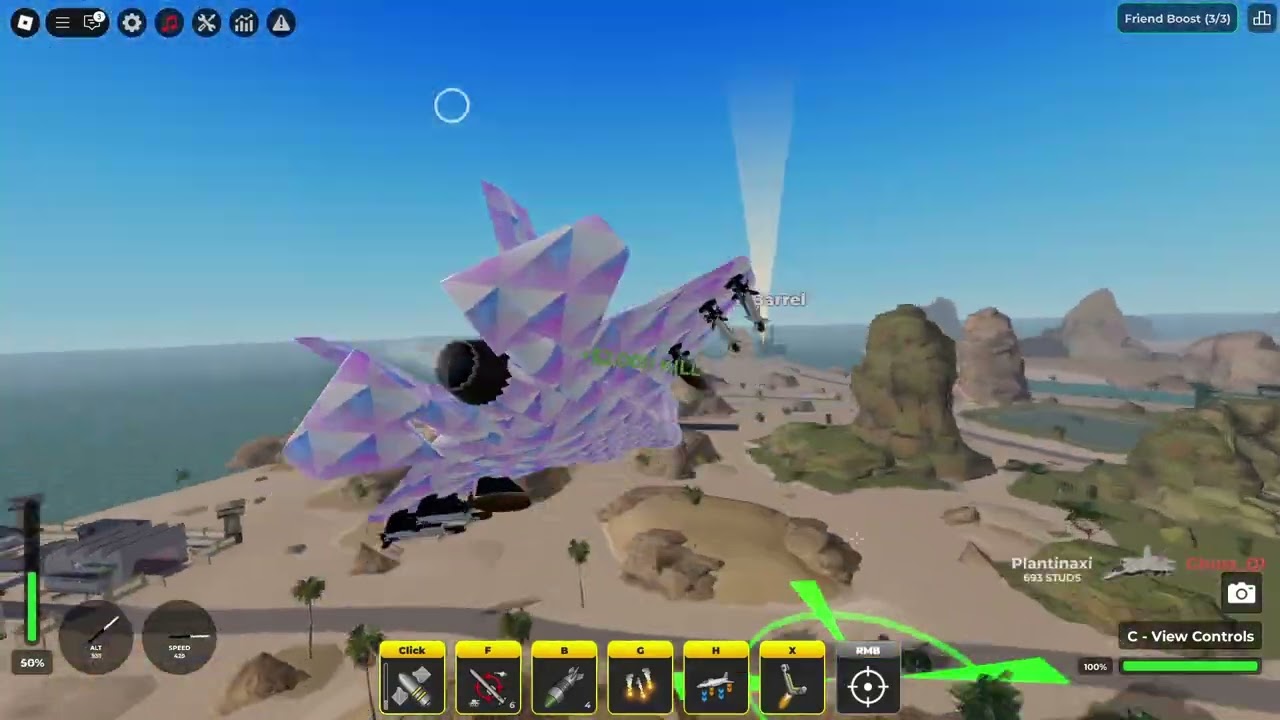 Destroying War Tycoon server only with P2W stuff