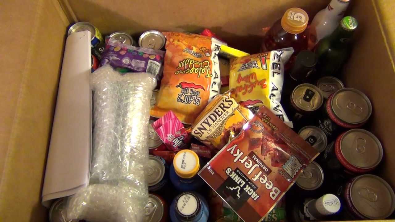 AmericanFood4u.de Bestellung Big Package unboxing