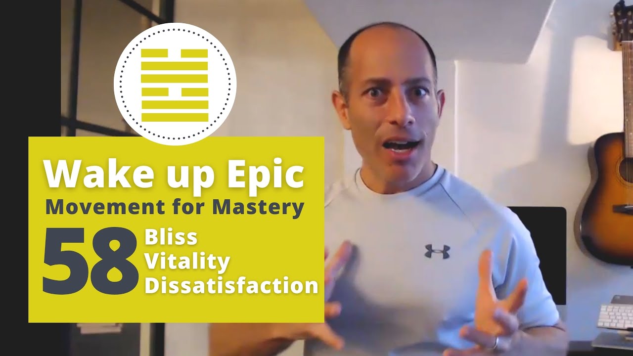 Wake Up Vitality! #58 Transform Dissatisfaction and Move into Bliss | Alex Iglecia, MA