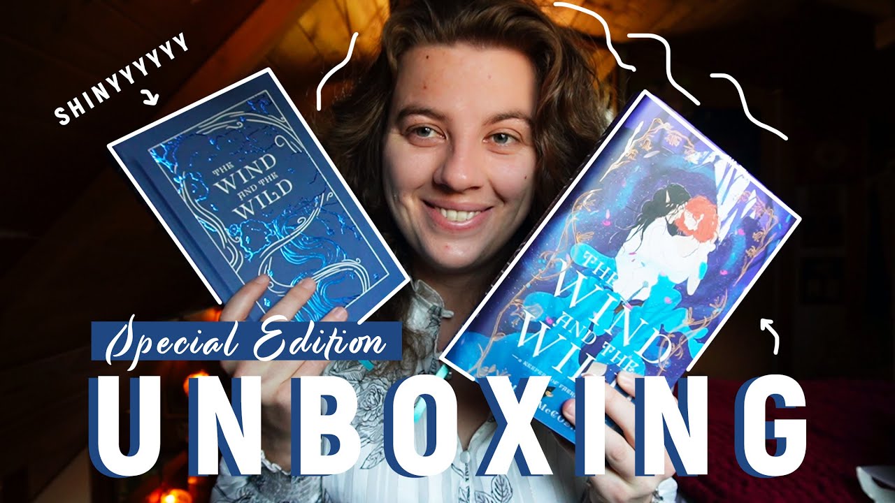 📦 UNBOXING the special edition of my fantasy romance novel!! 💕 The Wind and the Wild