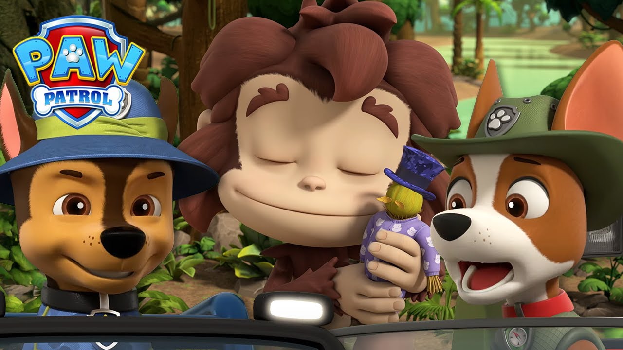 Тази маймуна няма да остави кмета Хъмдингер на мира! - PAW Patrol Bulgarian - карикатури за деца