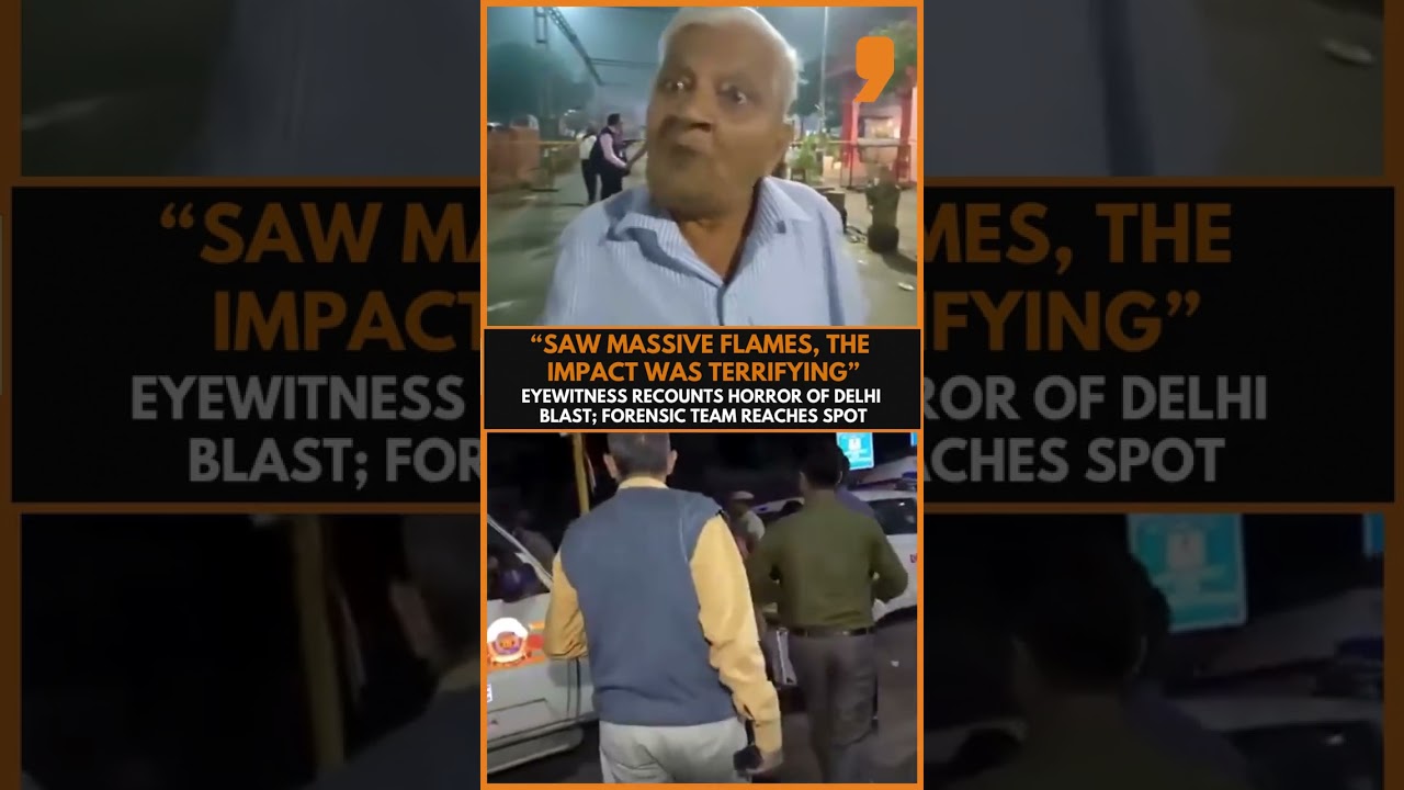 Eyewitness Describes Horror At Red Fort Blast Site | 9 Dead, FSL Team Begins Probe | News9