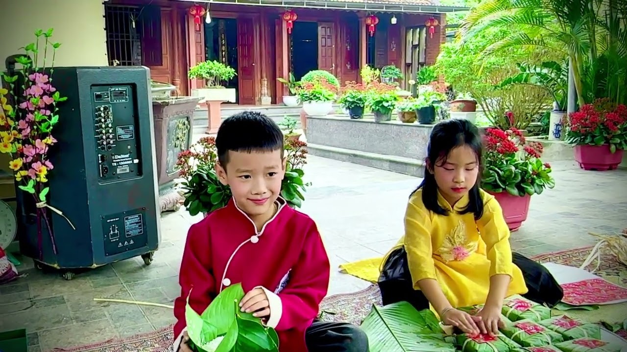 Văn hoá bánh chưng ngày Tết (Lớp 2E - Trường TH Quỳnh Thạch)