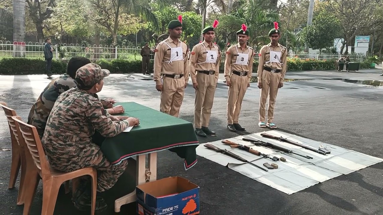 Weapon training practical exam