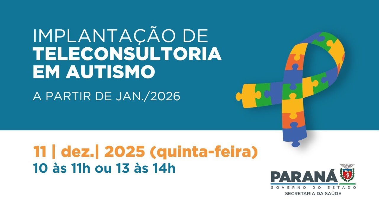 Implantação de Teleconsultoria em Autismo - Tarde