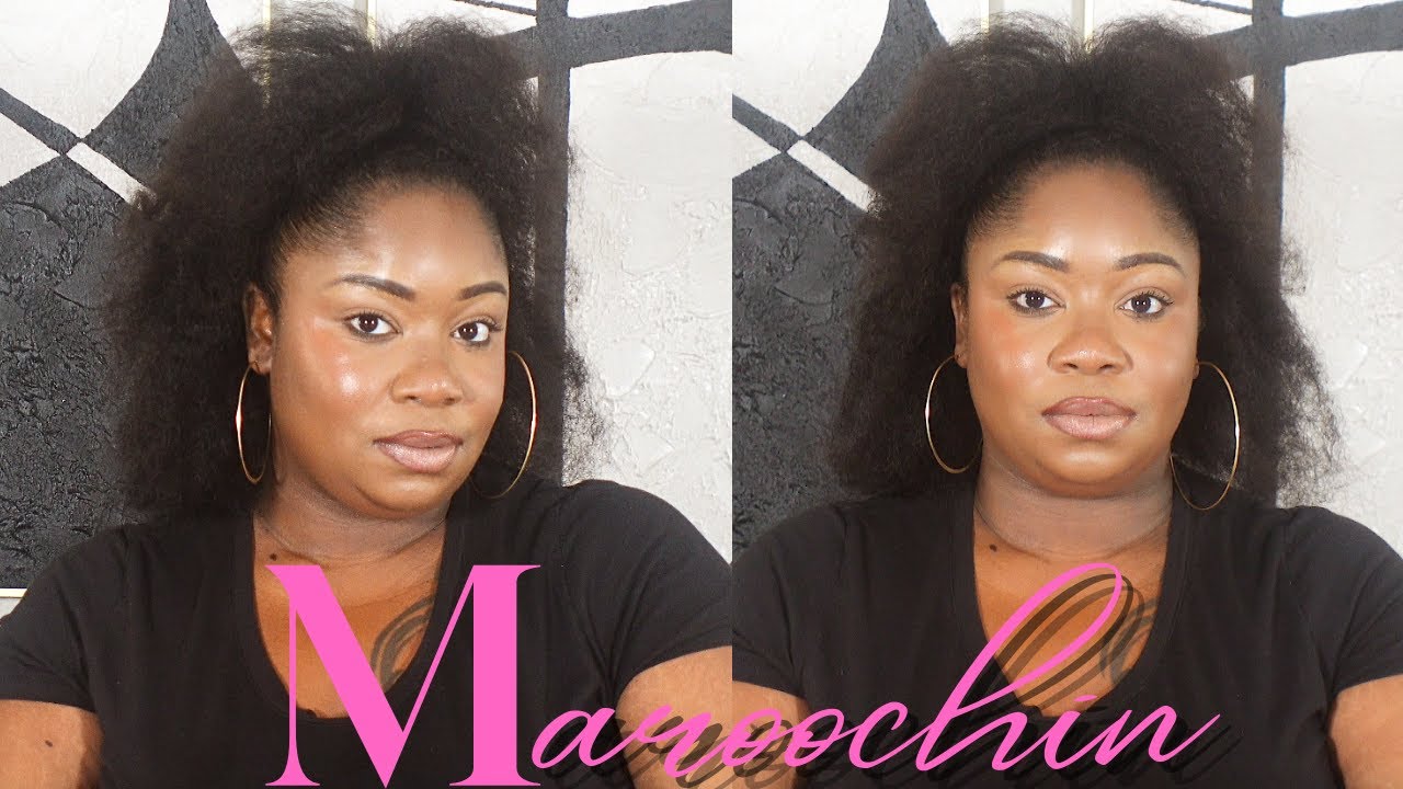 SIMPLE, QUICK & EASY HAIRSTYLE IDEA FOR NATURAL HAIR | FT. MAROOCHIN HAIR