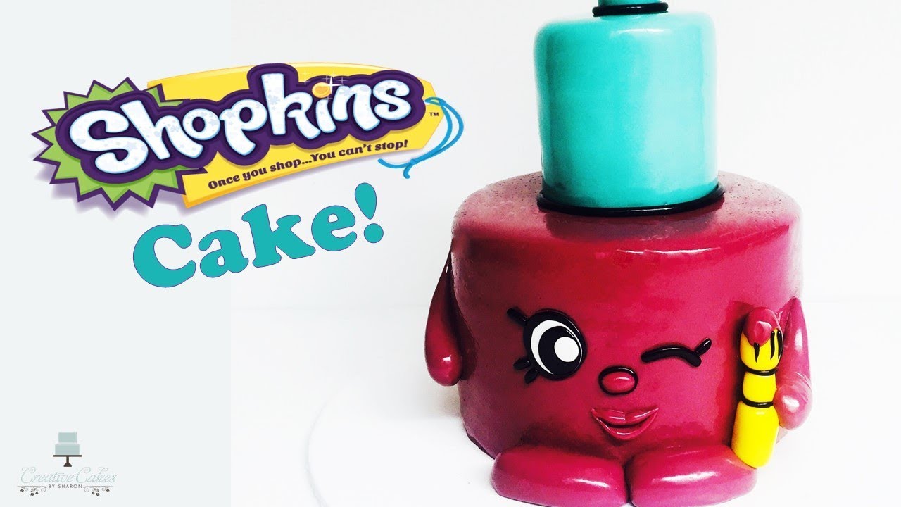 Shopkins Polly Polish Cake | How to make from Creative Cakes by Sharon