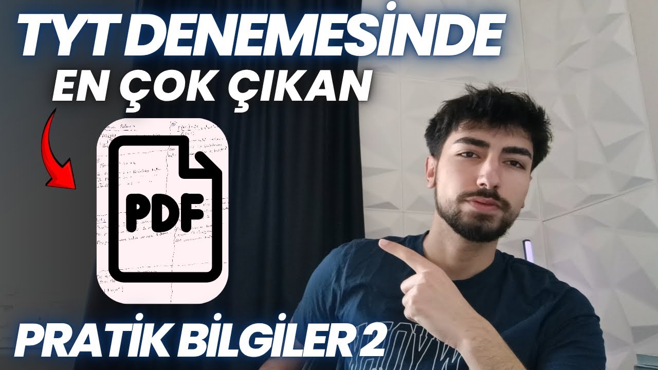 DENEMELERDE EN ÇOK ÇIKAN PRATİK BİLGİLER 2 