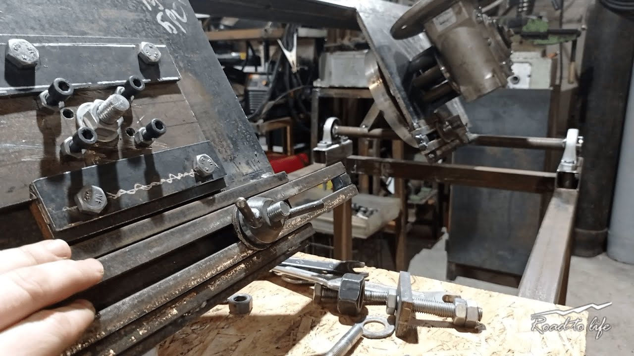 Ленточная пила по металлу своими руками: часть 1. Homemade Metal BandSaw