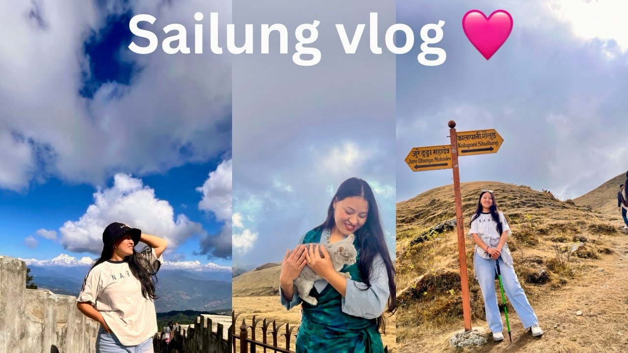 Mini Great ￼wall in Nepal Sailung 😱￼Sailung vlog day 1🩷keep loving guys 🫶#travel #sailung 