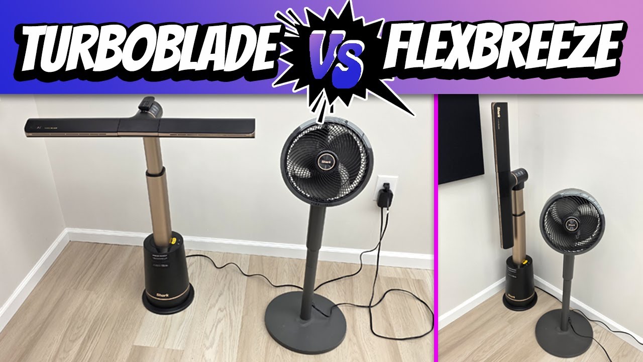 Shark TurboBlade TF202S vs Shark FlexBreeze FA202 Fan COMPARISON - What are the main differences?