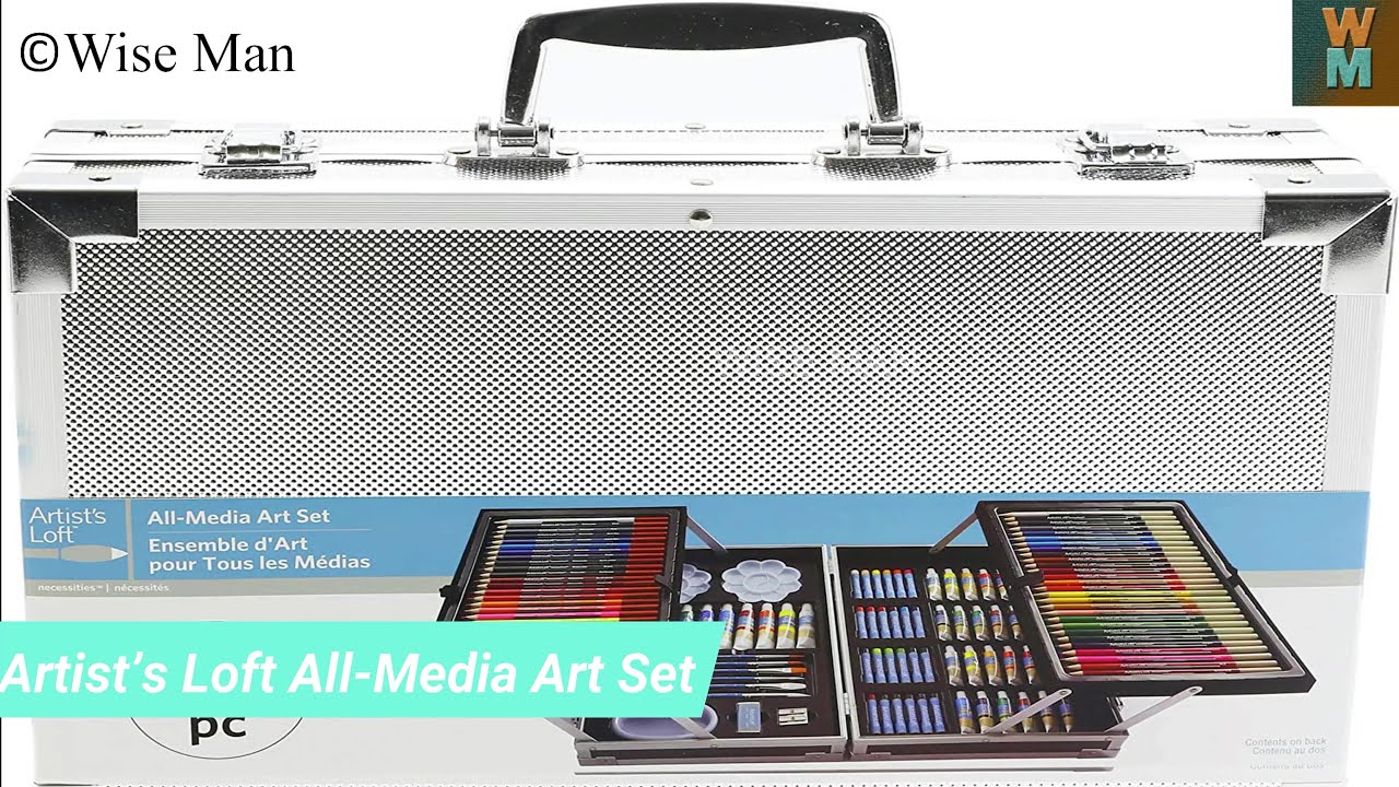 Artist&rsquo;s Loft All Media Art Set Unboxing and Review