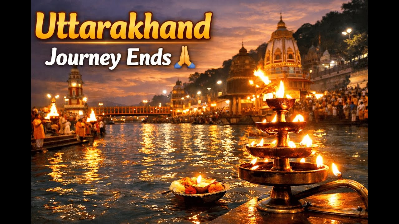 Uttarakhand Series Finale | Dehradun to Haridwar | Haridwar Darshan & Ganga Aarti | Back to Mumbai