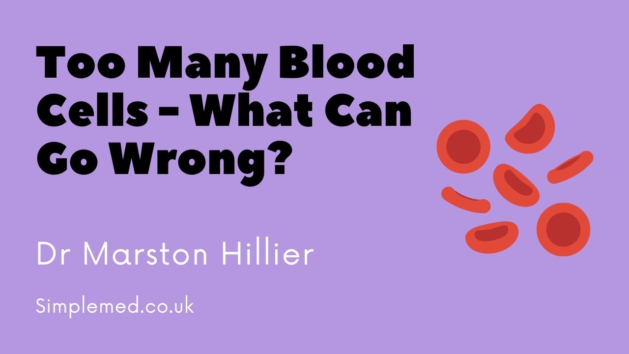 Too Many Blood Cells - What Can Go Wrong? | SimpleMed Haematology Lecture Series | Dr Hillier