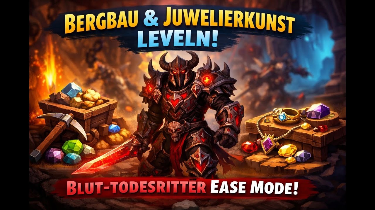 Mit Blut Todesritter BERGBAU & JUWELIERKUNST leveln – Easy Mode!