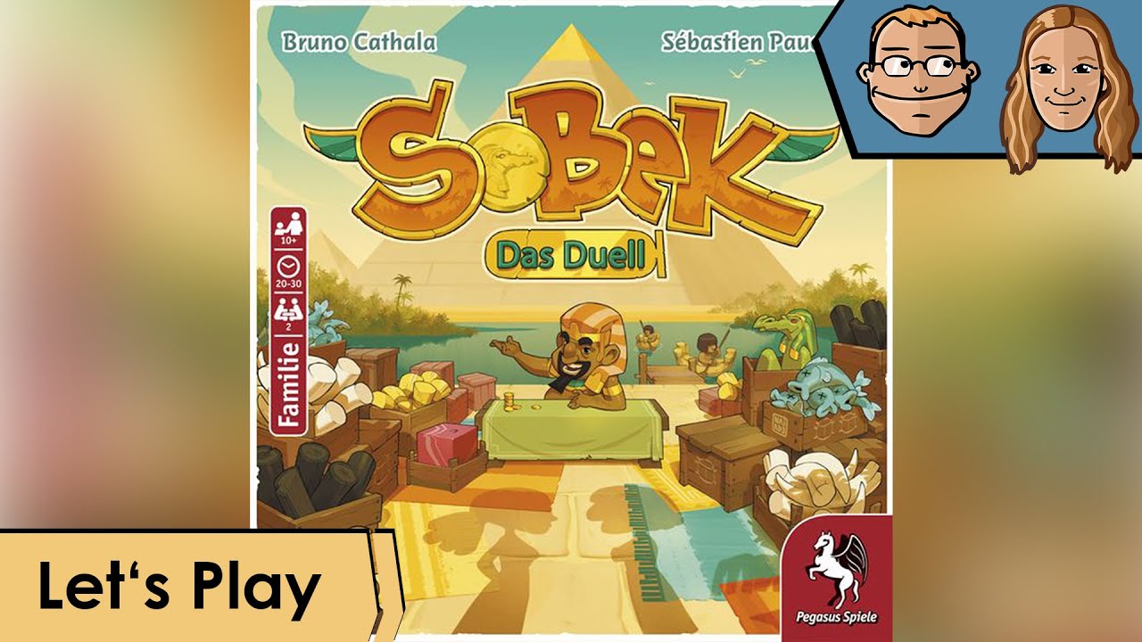 Sobek: Das Duell  – Brettspiel – Let's Play