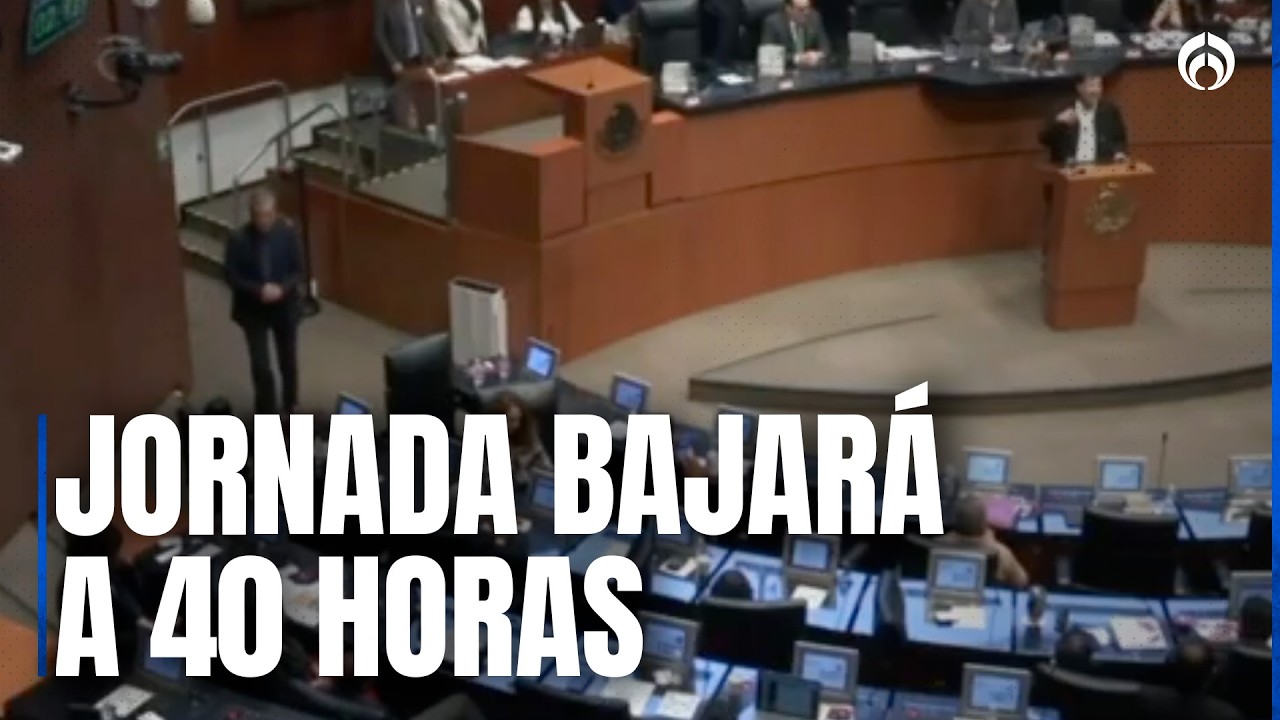 ¡Menos horas, mismo sueldo! Senado aprueba jornada de 40 horas