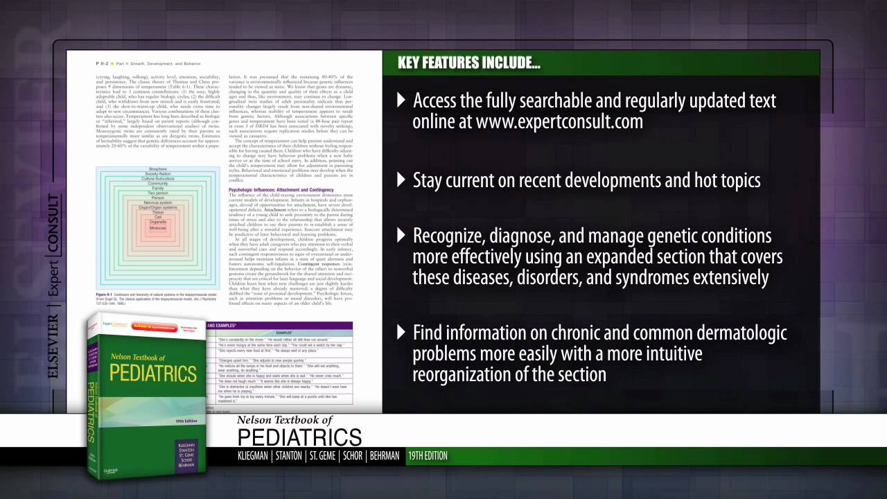 Nelson Textbook of Pediatrics, 19th Edition