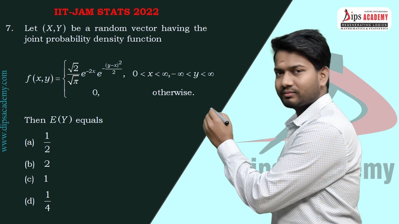 IIT JAM MS 2022 Q. 7 Solution | Question Discussion | Dips Academy