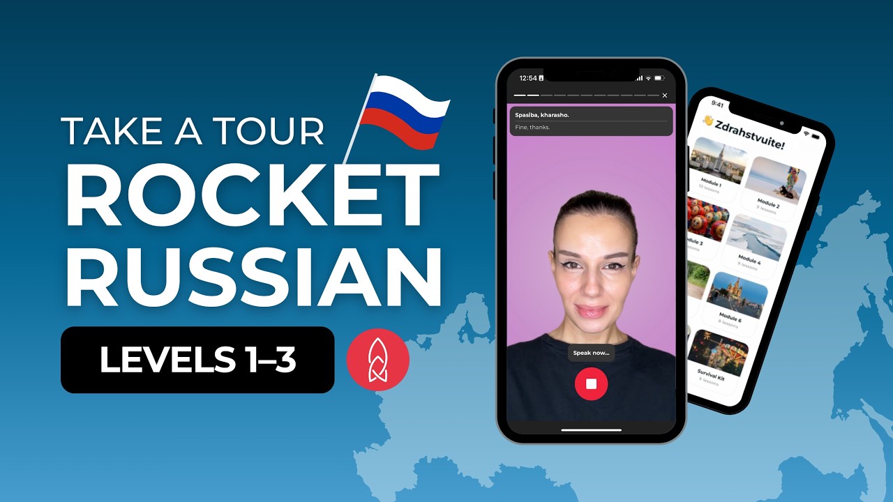 Rocket Russian Course Tour 2025 | Official Rocket Languages Walkthrough