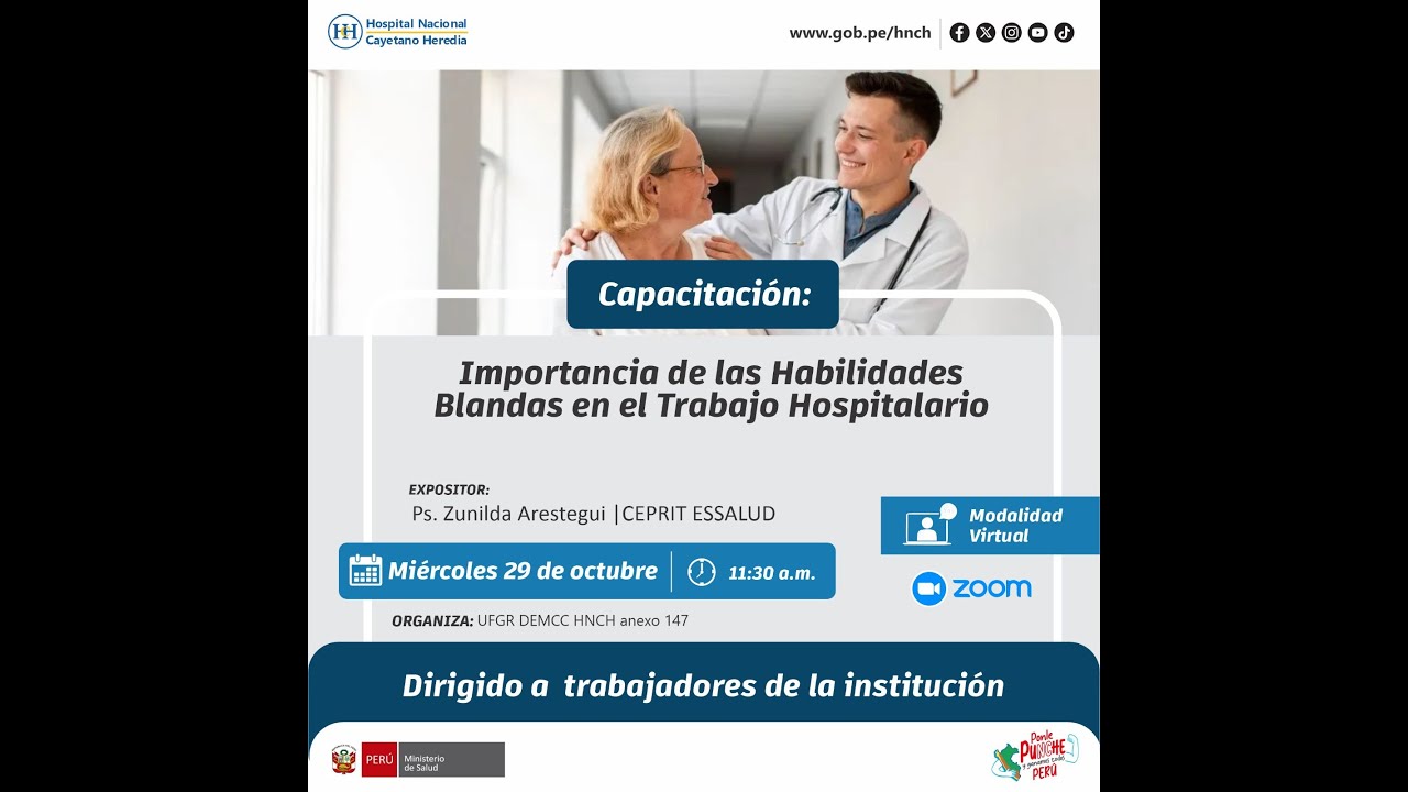 Importancia de las Habilidades Blandas en el Trabajo Hospitalario