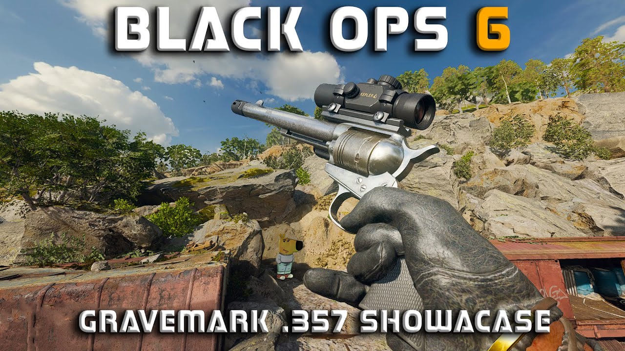 Call Of Duty : Black Ops 6 : Gravemark .357 [OPERATION HELL RIDE] Showcase 4k